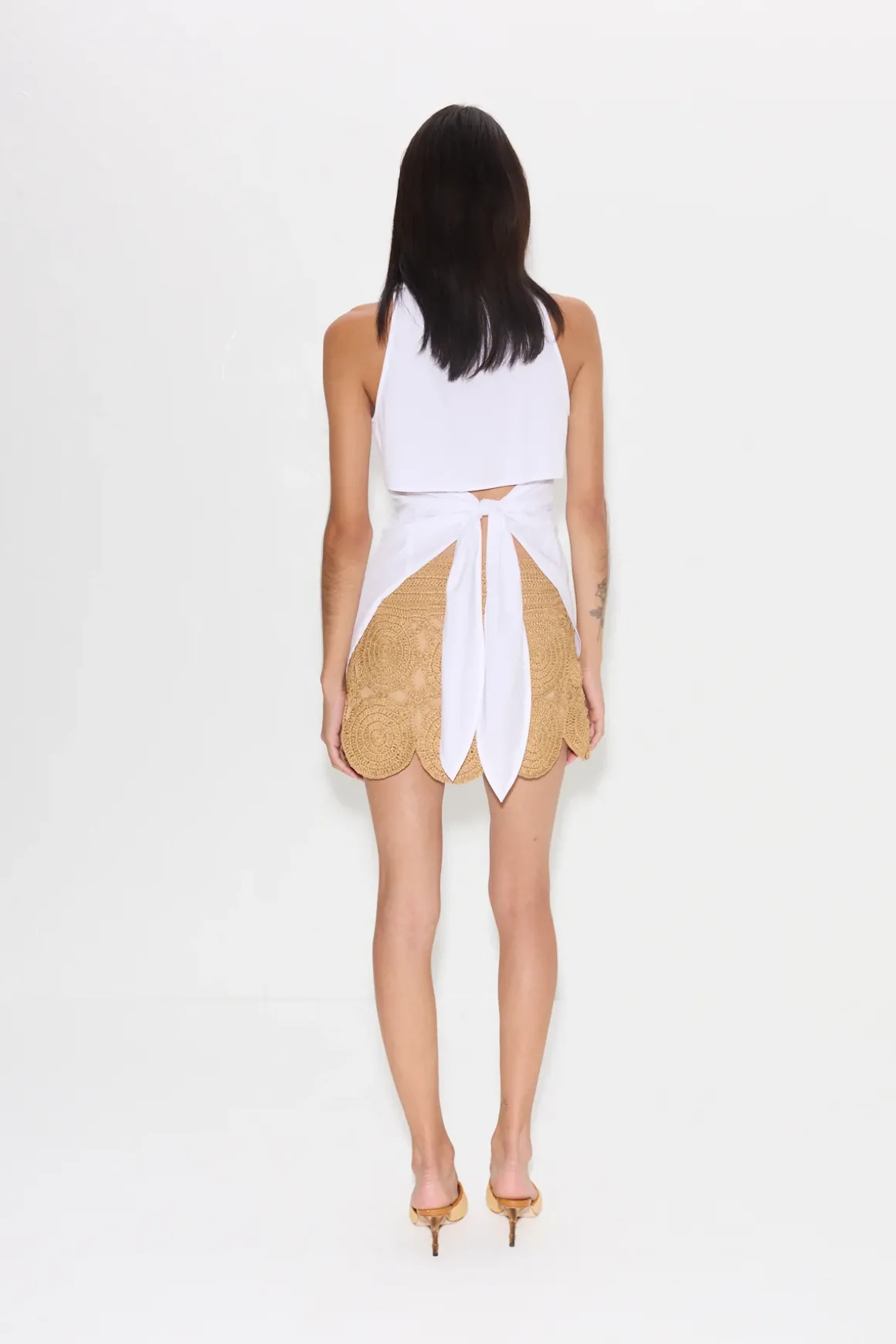 Beepbeep beep mini skirt