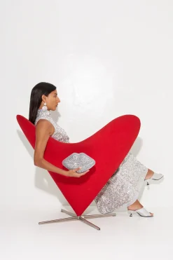 Crystalcrystal lip clutch