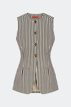Deldel mar linen vest
