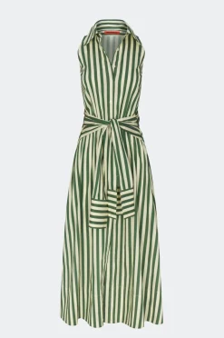 Innainna sleeveless poplin dress