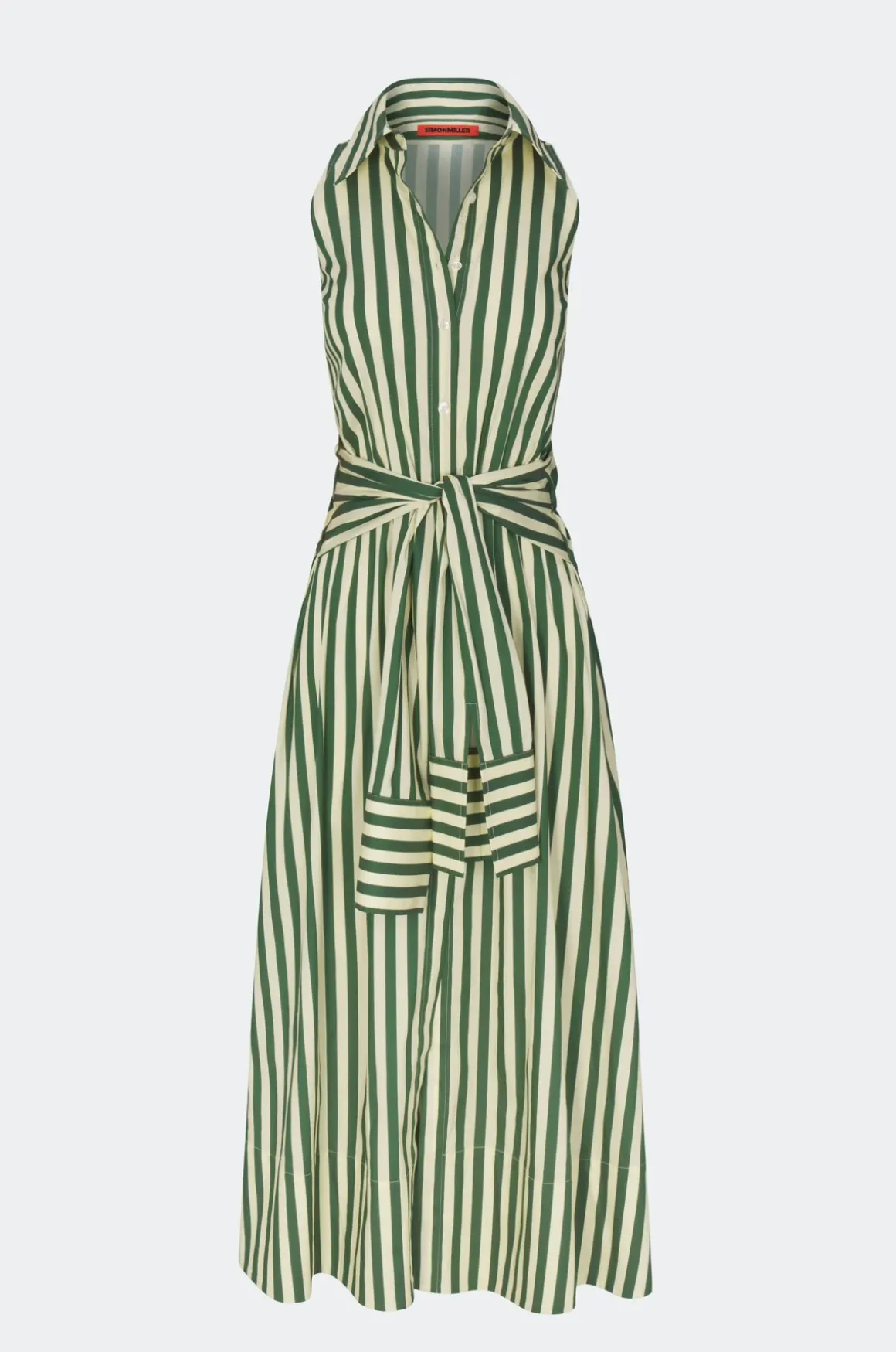 Innainna sleeveless poplin dress