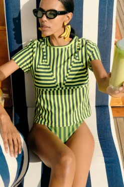 Kinikini striped tee