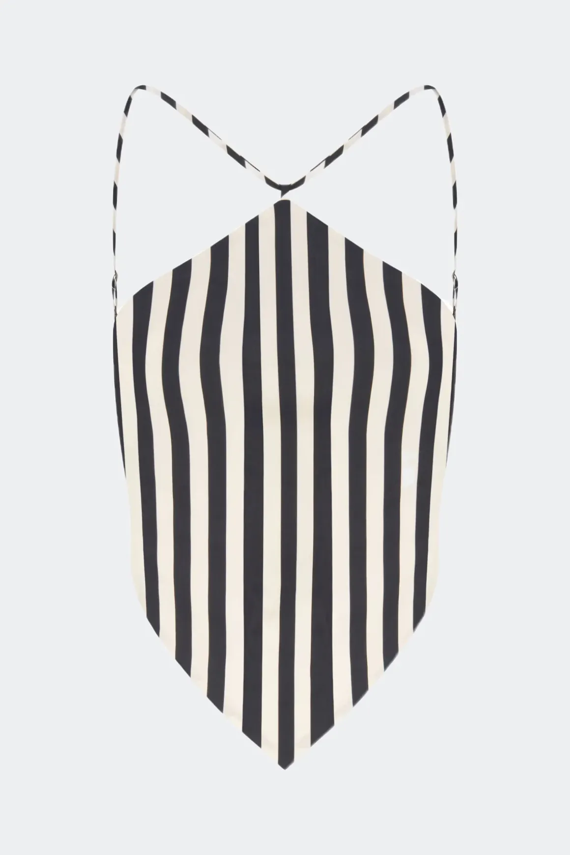 Kitkit poplin tie top