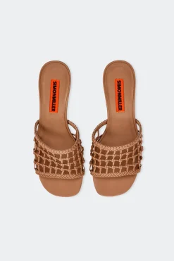 Knottedknotted beep heel