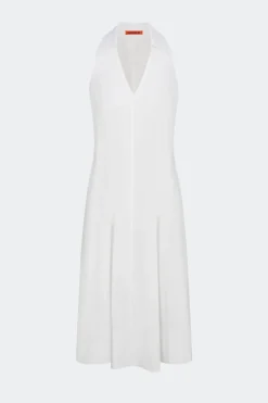 Navanava poplin midi dress