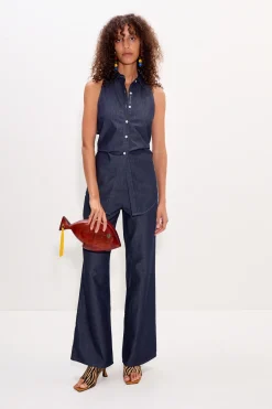 Piapia chambray pant