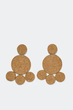 Raffiaraffia deco earring