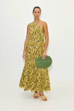 Rearea poplin maxi dress