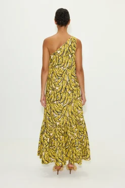 Rearea poplin maxi dress