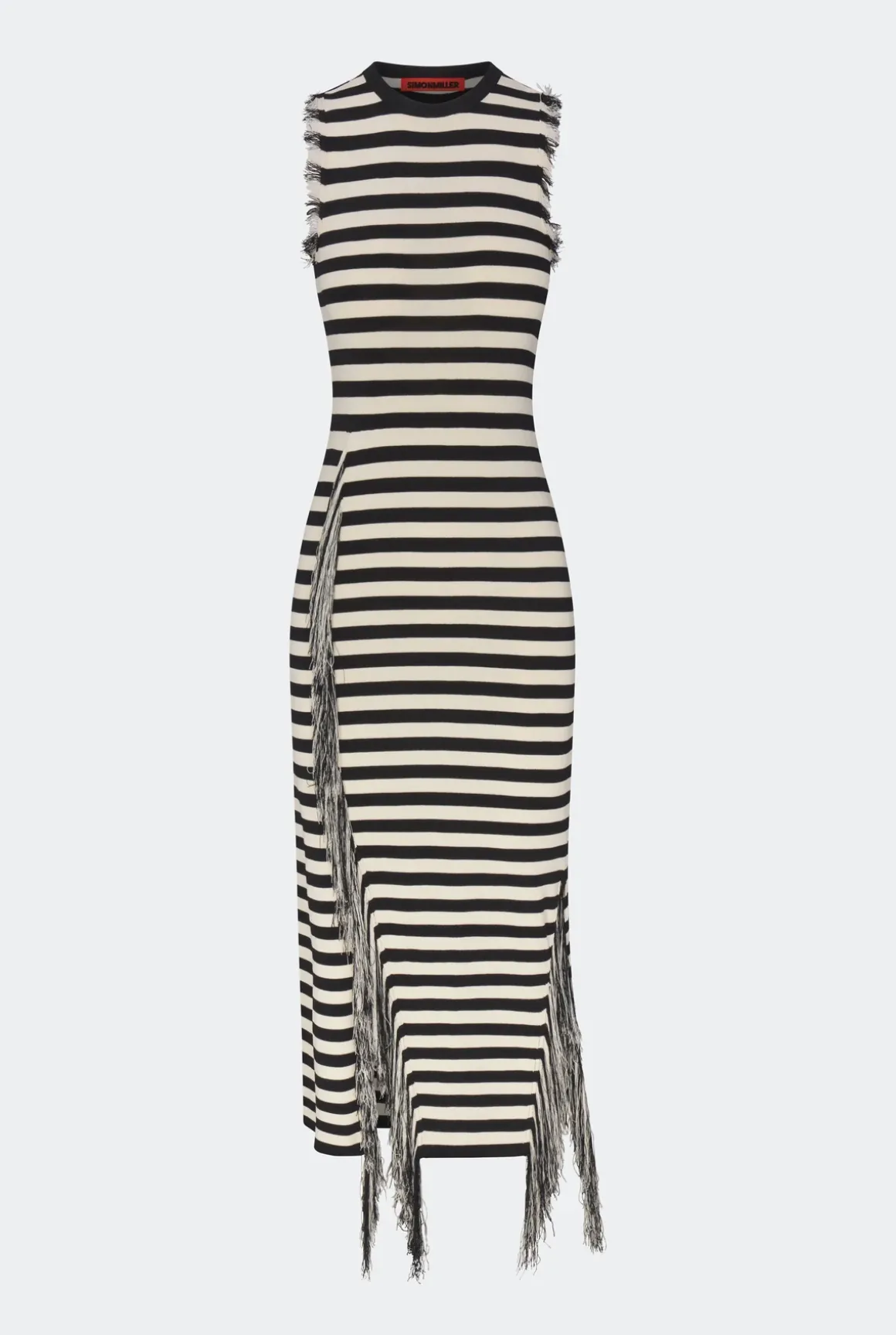 Sabinesabine fringe knit dress