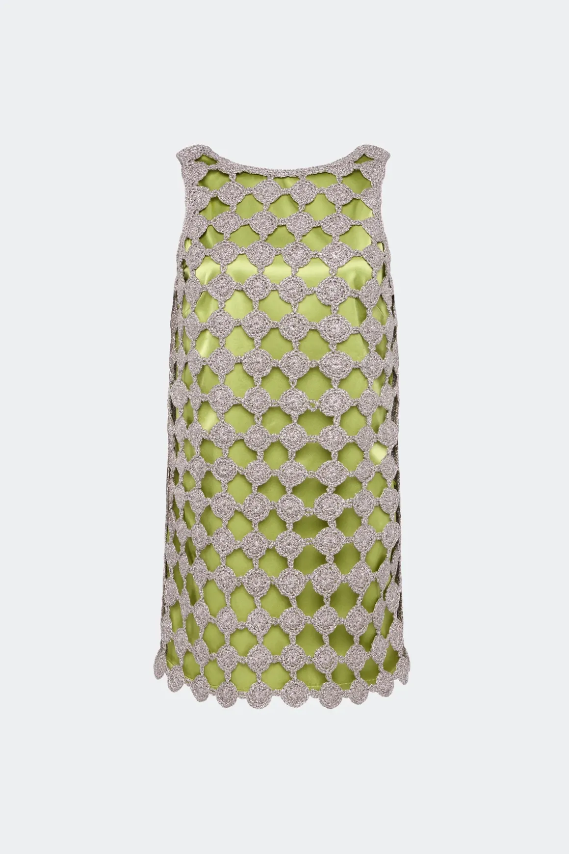 Sinasina crochet mini dress