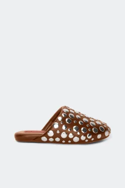 Studdedstudded bubble slipper