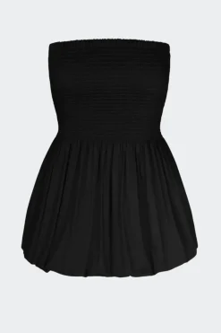 Viavia smocked mini dress