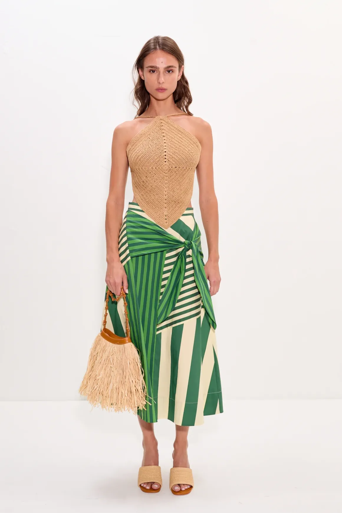 Vitavita wrap skirt