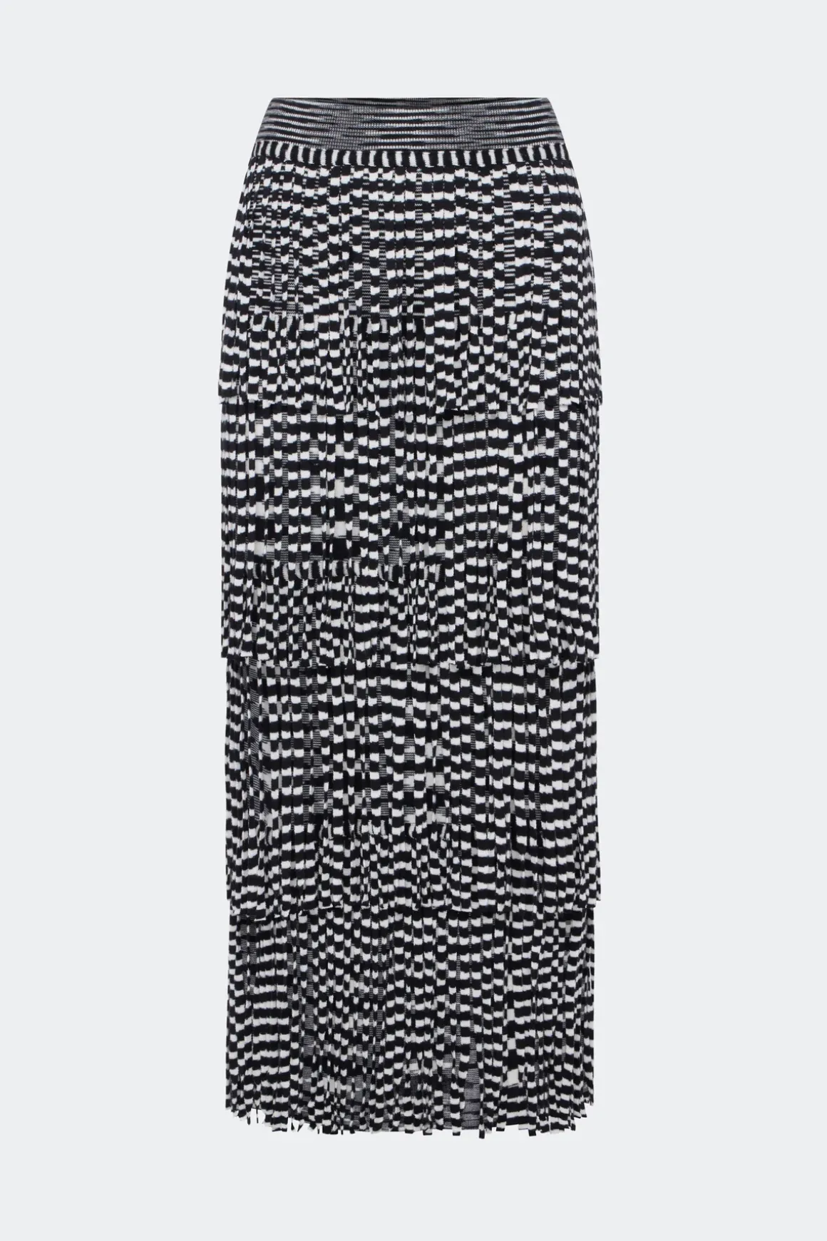 Zaza za knit fringe skirt