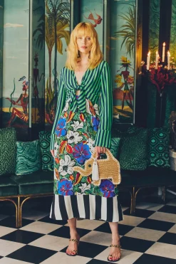 Zelenezelene maxi dress