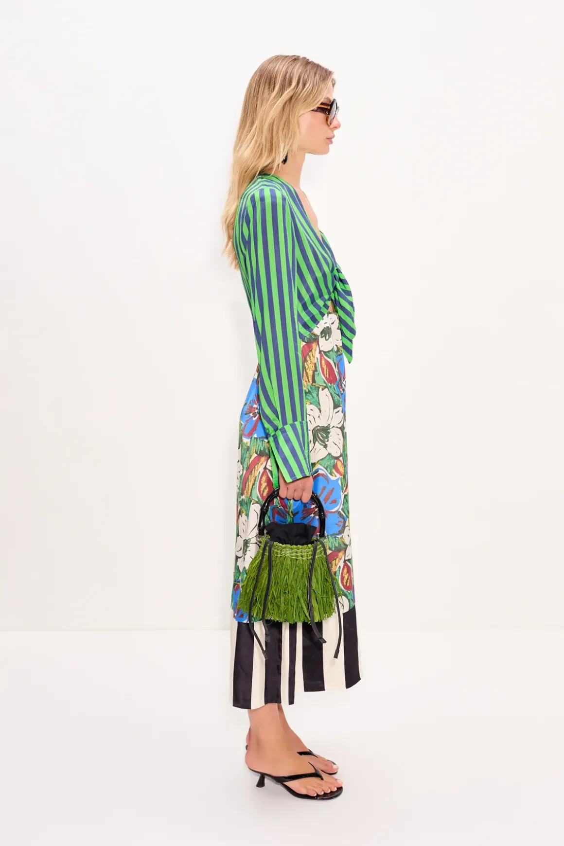 Zelenezelene maxi dress